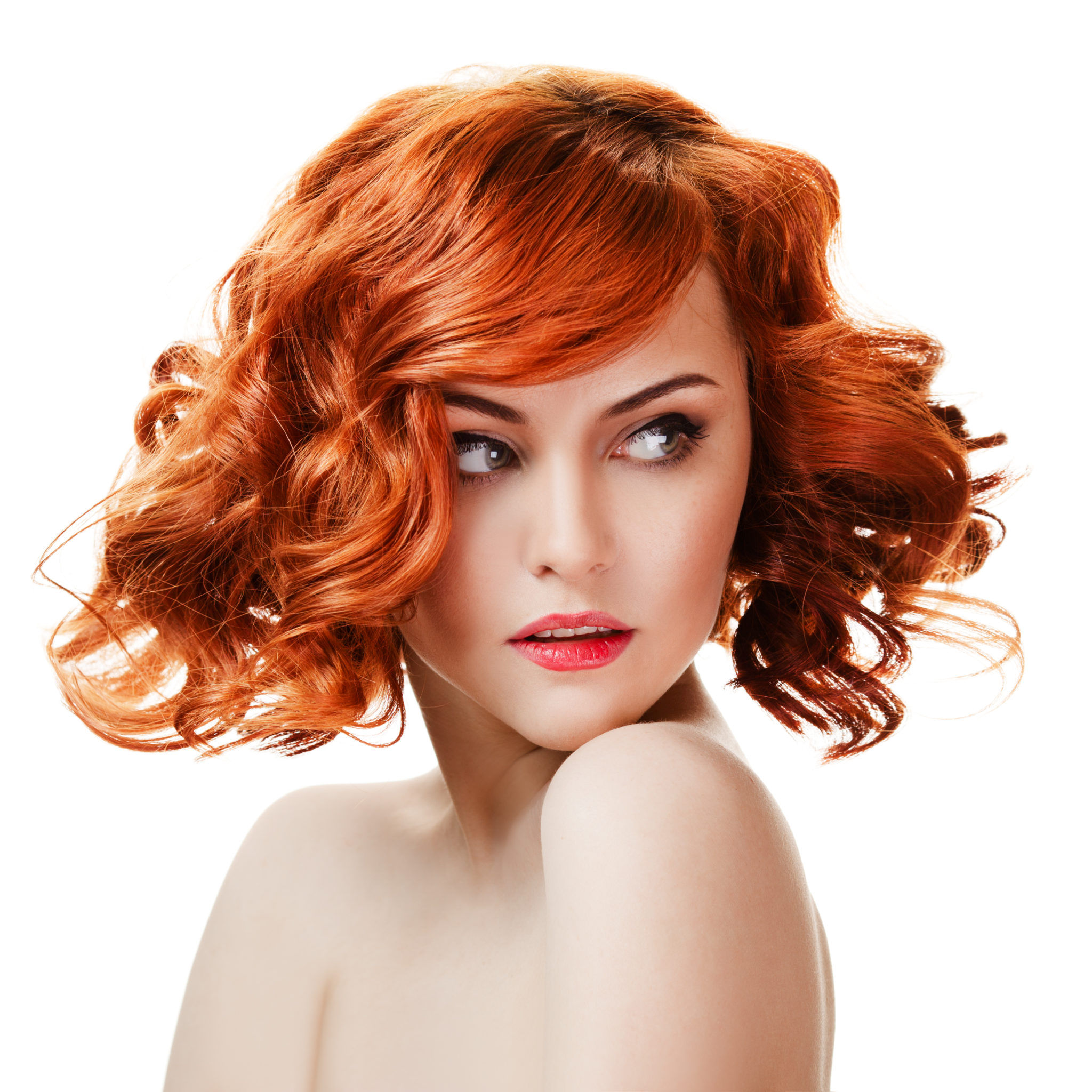 Bright Red and Copper Hair Color